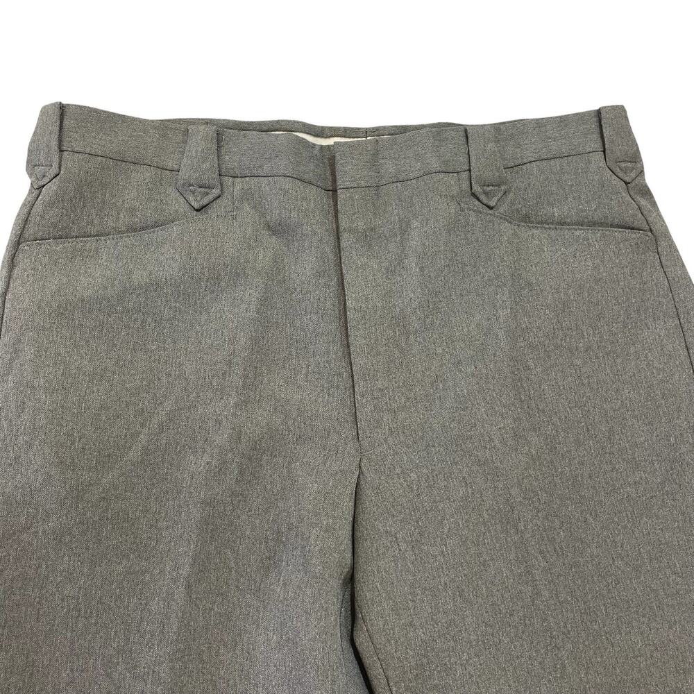 Circle S Vintage Western Dress Pants Men's Fit 37x27 (38 Tag) Gray Made in USA